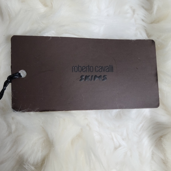 Cavalli x Skims Tiger Face Print Halter Bikini Top Small Women. NWT. - Picture 5 of 5